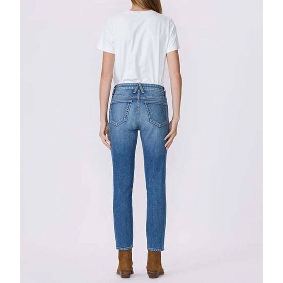 SLVRLAKE Lou Lou Slim Jeans in Cross My Heart 28 - Picture 3 of 3